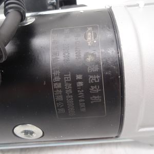 Excavators with Tin chai 4DF3 6DF3 guo3 engine QDJ2095-15 starter motor 24V 6