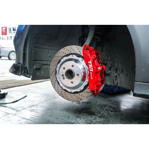 Front Big Brake Kit 6 Piston Caliper With 378*32 Mm Rotor BBK Auto Brake System For Mercedes Benz C200 19 Inch Car Rim