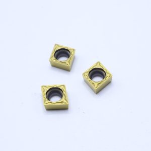 Cheap Fracture Resistance Cermet Turning Tool Inserts Good Surface Smoothness CCMT09T304-1PP PV2110 for sale