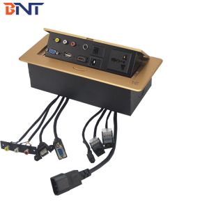 with vga interface desktop socket table power plug outlet