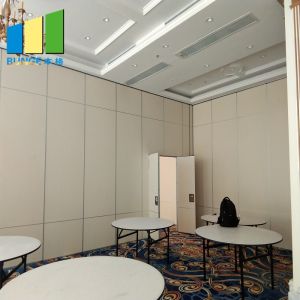 Sound Proof Movable Partition Walls For Restaurant / Theater Room Sliding Wall
