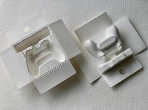 Cheap Smooth Rigid Molded Pulp Packaging For Game Controller Thermoformed for sale