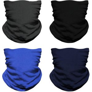 Polyester Adjustable Seamless Moisture Wicking Neck Gaiter
