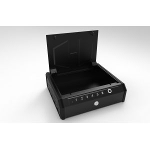 Biometric Indentification Safe Box Hidden Car Safe with Combination Lock 280mm