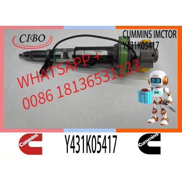 Diesel Fuel Injector 4928106 FOOBLOJ020 4089972 Y431K05417 For Cummins QSK19 QSK38 QSK50 QSK60 Engine