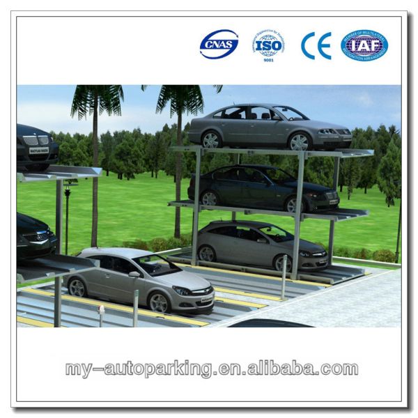 Three Layer Car Parking System / Underground ( Pit) Vertical Parking System / 3