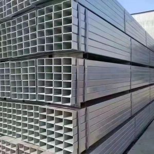 Gi Square Seamless Steel Pipe Hot Dip Galvanized Welded Pipe For Round Section