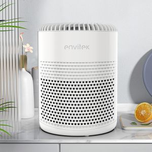3 Speeds Countertop Hepa Ioniser Air Purifier For Dusty Room 50CFM