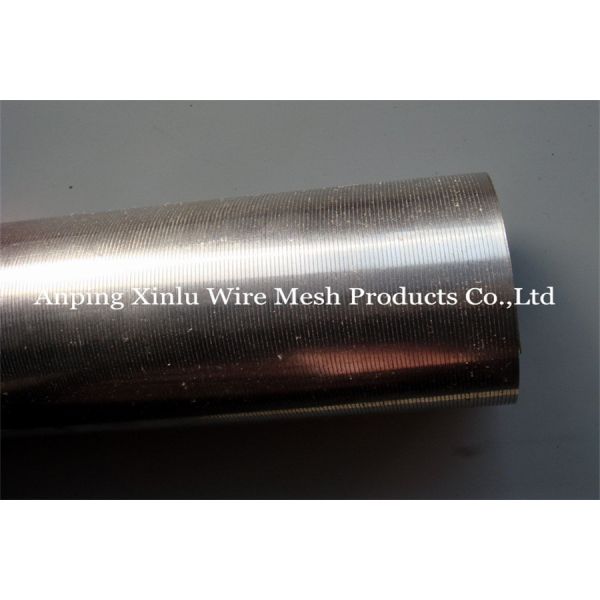 Quality Sand Control Continuous Slot Water Well Angular Screen Filter Pipe 6 Inch 316L Wedge Wire wholesale