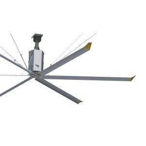 7.3m 24FT Gearbox Industrial HVLS Ceiling Fan for Cowshed Animal Farm Al-Mg