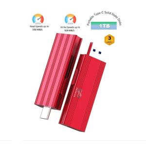 Infinites Portable Type-C Solid State Disks Sk USB 3.2 Flash Drive Provides a