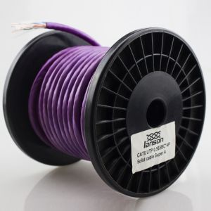 0.57mm Copper Cat6 UTP Cable 250Mzh Fluke Pass With Al Foil