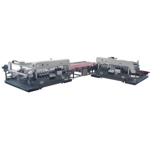 Full Automatic Glass Edging Machine With Film Removing Device , 0-8m / Min