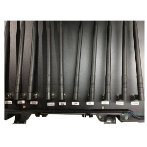 Handheld Box Manpack Jammer 11 Channels Antenna 55W High Power Built - In