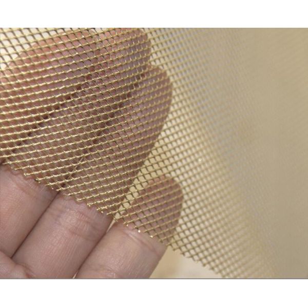 Anti Corrosion Brass / Cooper Expanded Metal Mesh For Electromagnetic Shielding
