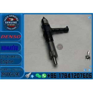 Diesel Common Rail Fuel Injector 095000-6290 6245-11-3100 For Komatsu 6D170