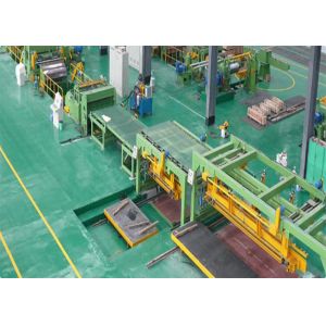 China Electric Control Sheet Metal Coil Line , Steel Sheet Slitting Machine For Galvanized Coil on sale