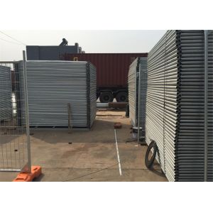 Porable Construction Fencing Panels Hot Dipped Galvanized Finished 2m x 3m