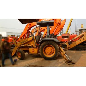 Euro 3 Used Backhoe Loader , Case 580L Backhoe Loader SGS Approved