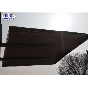 Geotextile Lined Sand Filled Barriers , Emergency Flood Control Barriers