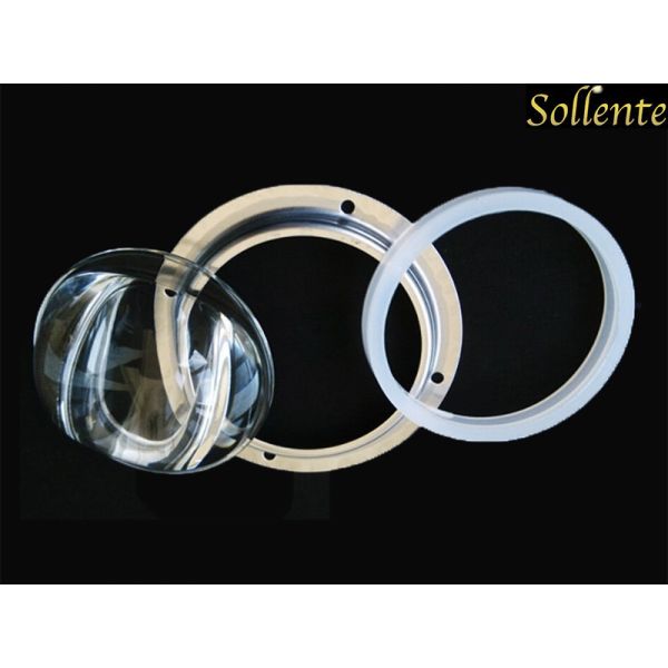 Quality LED Street Glass Light Lenses For 40W COB CXA / B 25xx 130x80 Degree wholesale