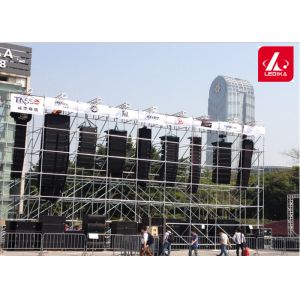Portable Iron Material Locking Layer Speaker Truss For Hanging Audio