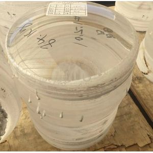 Transparent / Clear Fused Quartz Glass Ingot With Excellent Visual Performance