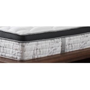 twin/full/queen white innnersping Latex Euro top spring mattress with Zoing