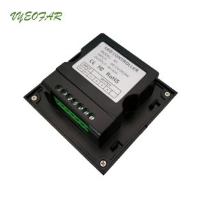 DC 12V 24V 12A LED Dimmer Switch Single Color Strip Dimmer L86xW86xH36mm