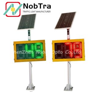 Sun Powered Radar Speed Monitors with Customizable Speed Limit Phone App Setting