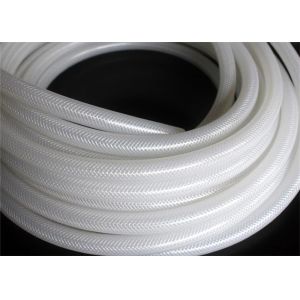 China Fiber Braided Reinforced Silicone Hose / Medical Grade Braided Flexible Hose on sale