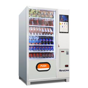 Customized automat Vendlife vending machine for foods and drinks bank airport