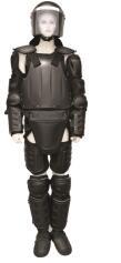 China Full Body Anti  Riot  Suit ,Black Safety Anti Bacteria on sale
