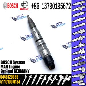 Common Rail Diesel Injector 51101006180 51101006184 0445120354 0445120355 for