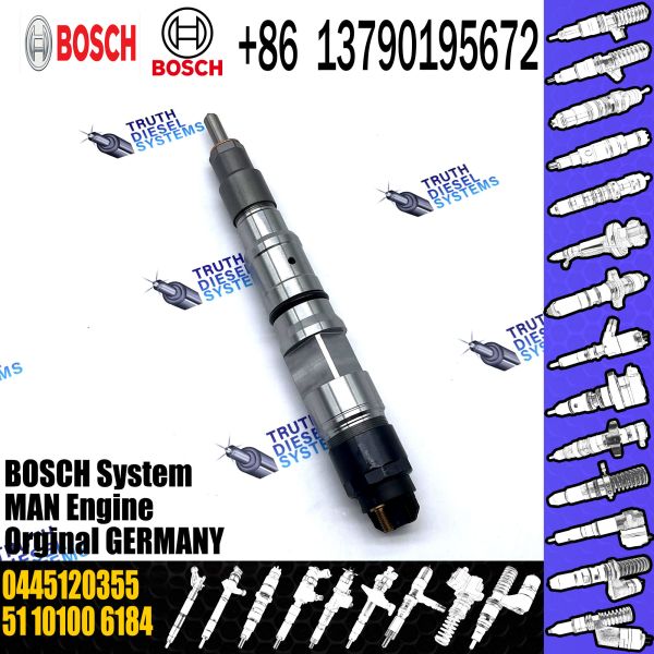 Common Rail Diesel Injector 51101006180 51101006184 0445120354 0445120355 for