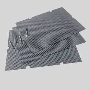 Platinum Plated Titanium Anode Mesh Expanded Type For Hydrogen Production