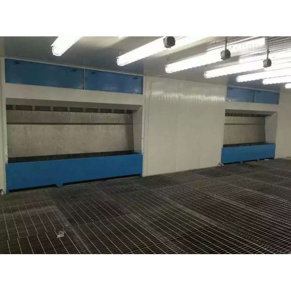 Efficient Water Circulation Water Curtain Cabinet Paint Mist Purification Water