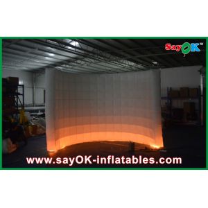 Portable Photo Booth Beautiful 3m Inflatable Photo Booth Bule Oxford Cloth Air