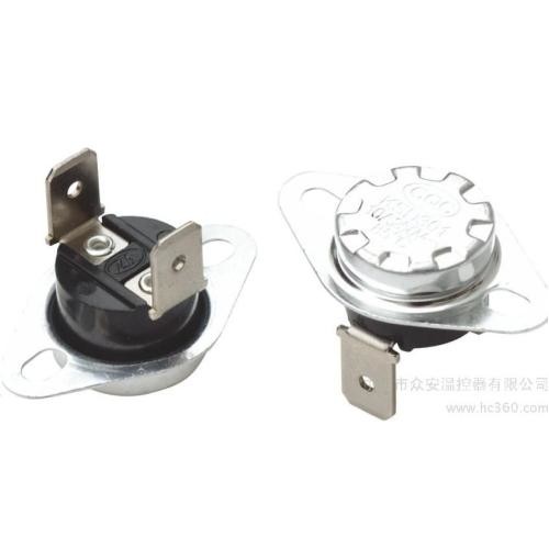 Quality 250V/10A free samples 100C temperature sensor ksd301 bimetal thermostat UL VDE RoHS for water heater wholesale