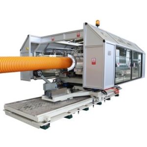 Cheap SL300 Corrugated Pipe Machine With High Precision Cutting System for sale