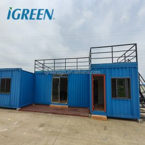 Portable Living Prefabricated Container House For Agriculture Farm In Customized