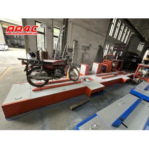 China 2 Wheels EV Motorcycle Centralized Tester With Brake Tester Axle Load  Speedometer Wheel Alignment on sale