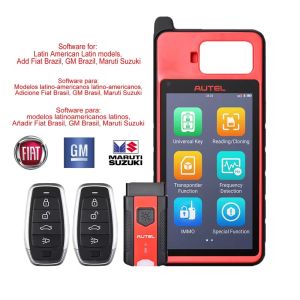 Cheap Autel MaxiIM KM100 KM100E Key Generator Kit Support Transponder Reading/ Cloning and IMMO Learning Free Update Online Li for sale