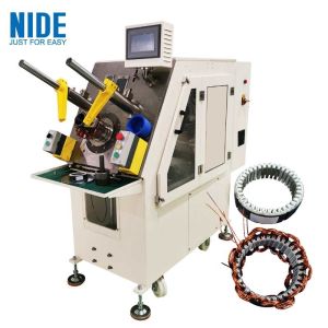 Automatic Alternator Stator Winding Coil & Wedge Inserting Machine With PLC