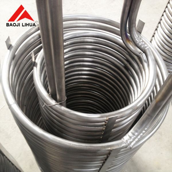 Quality OD 6mm Seamless Heat Exchanger Titanium Tube Coil ASTM B862 wholesale