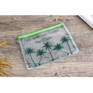 Bagease Waterproof Document Bag,Shining Stars Transparent PVC File Folder