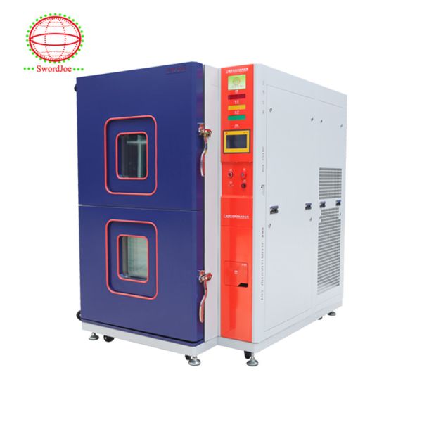 Two Zone Thermal Shock Test Equipment High And Low Temperature Shock Test