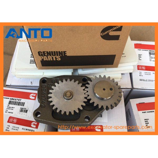Quality 3930337  Hyundai Excavator Engine Parts 6BT5.9 Cummins Engine Oil Pump wholesale
