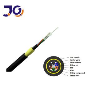 China Aerial ADSS Fiber Optic Cable 12 24 48 96 Cores G652D G657A on sale