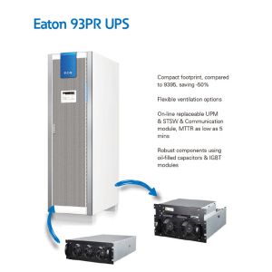 Eaton 93PR UPS 200KVA 200KW 400V THREE PHRASE ABM Modular Online UPS for Data